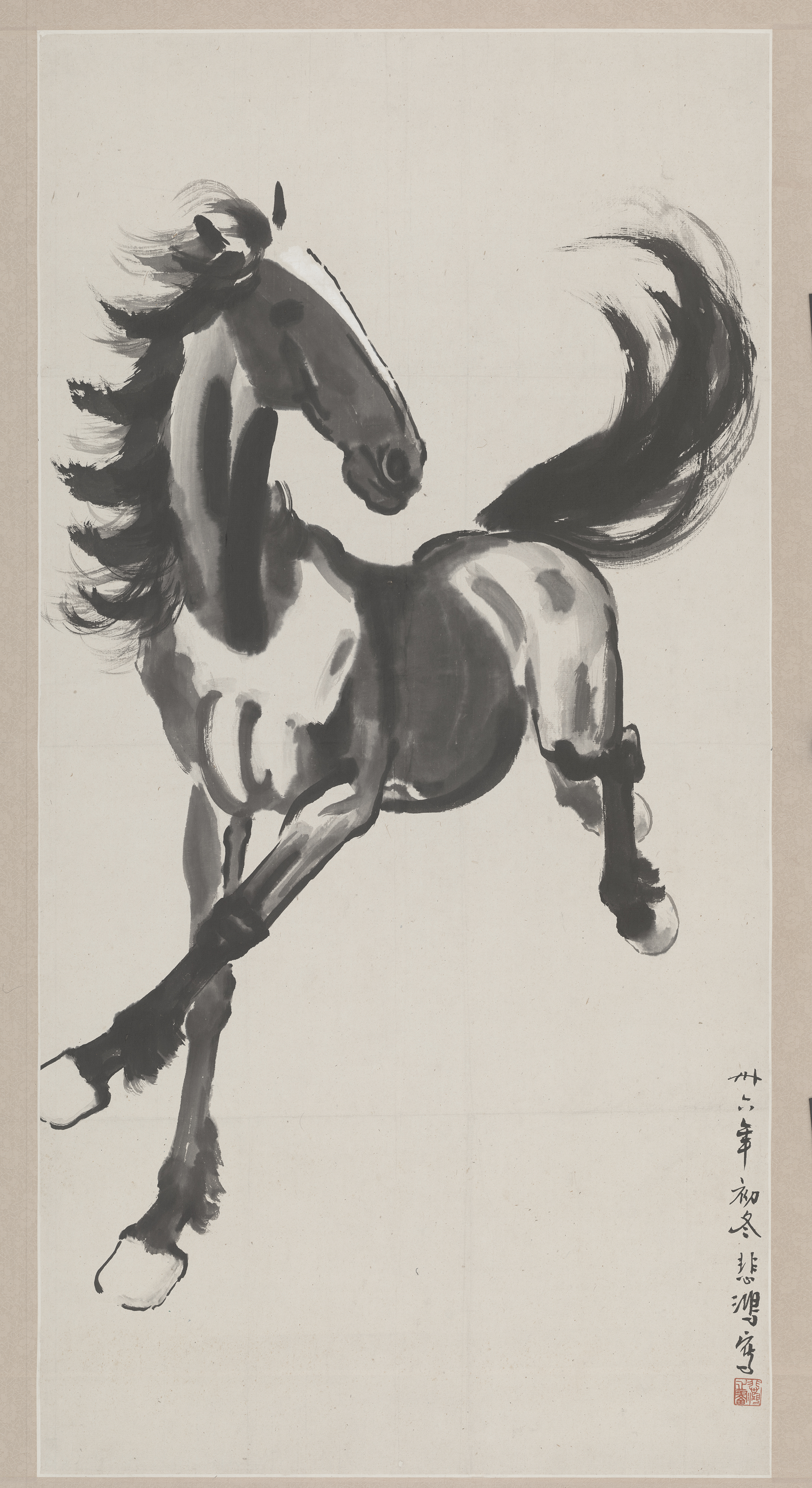 Galloping Horse by Xu Beihong